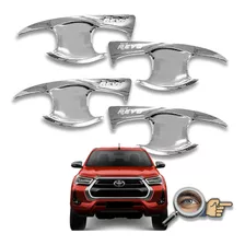 Hilux 2016 23 / 4 Uñeros Cromados / Garantidos Tuningchrome