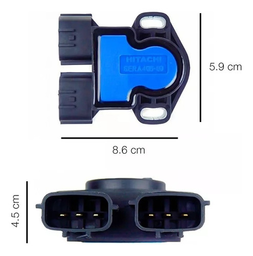 Sensor Tps Hitachi Isuzu Chevrolet Dmax 3.0 Nissan Terrano Foto 5