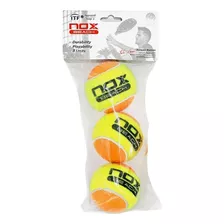 Bola De Beach Tennis Nox Pro Titanium Pack Com 3 Unidades