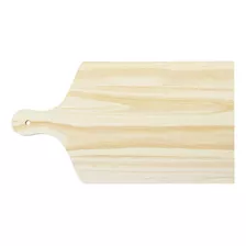 Tabla De Madera De Pino Con Mango 40x22 Cm