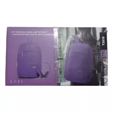 Kit T2go Mochila Para Laptop Y Audífonos Bluetooth On Ear