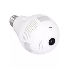 Lâmpada Led Com Câmera Wifi Panorâmica 360º 3mp 1280x960p