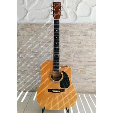 Guitarra Electroacústica Stingrey Modelo Fg979tvn Usada