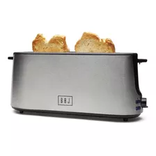 Tostadora Pan Boj 1000w Acero Inoxidable Española