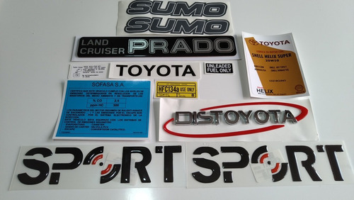 Toyota Prado Sumo Sport Emblemas Y Calcomanas Foto 4