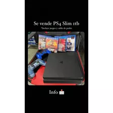 Playstation 4 Slim 1tb - Unico Dueño, Excelente Estado.