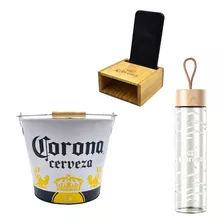 Frapera Corona + Botella + Soporte Telefono 