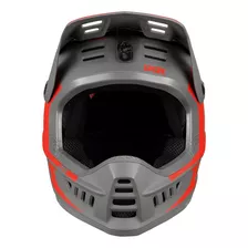 Ixs Casco Xact Evo Rojo-grafito Ml (22.4-23.2 In)