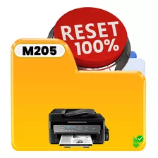 Reset Epson M205 Ilimitado 100% - Envio Imediato 24h