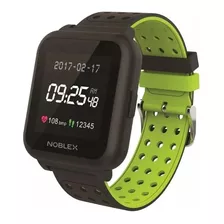 Smart Watch Go Street Sw520s Reloj Sport Cardio Color De La Caja Negro Color De La Malla Negro/verde Color Del Bisel Negro