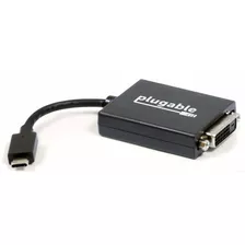 Plugable Usb-c A Dvi Adaptador - Connect Your Usb-c Laptop A