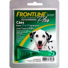 Frontline Plus Para Cachorro De 20 A 40kg - 1 Dose