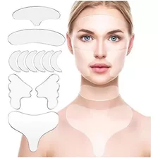 Adesivo Reutilizável Anti Rugas Silicone 11 Pçs - Envio 24hr