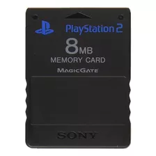Memory Card Original 8mb Playstation 2 Ps2 Seminovo 