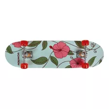 Skate Iniciante Floral - Mor - Floral