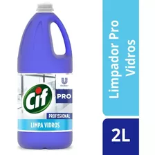 Limpa-vidro Cif Profissional Secagem Ultrarrápida 2l