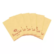 Duvateen Paño De Franela Polvo Amarillo Paquete De 6