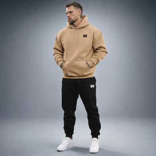 Conjunto De Moletom Polo Calça + Blusa De Frio Kit Masculino
