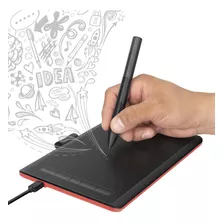  Tableta Gráfica Usb Para Diseño Dibujo Pc Steren Com-690 Color Negro