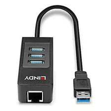 Hub Usb - Usb 3.1 Type A To Gigabit Lan 3 Port Type A Hub Ad