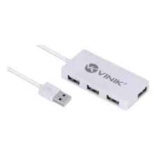 Hub Usb 2.0 Com 4 Portas Cabo 1.2 Mts Vinik Huv-20