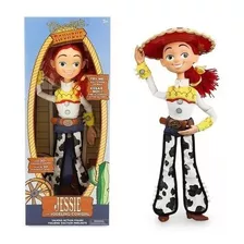 Disney Boneca Jessie Toy Story 38cm Fala Ingles Com Caixa