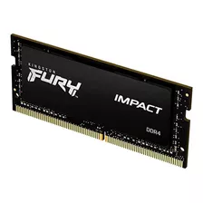 Memória Para Notebook 8gb 3200mhz Fury Impact Ddr4 Kingston Kf432s20ib/8