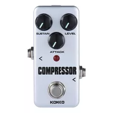 Mini Pedal De Efeito Compressor Para Guitarra Kokko Fcp2