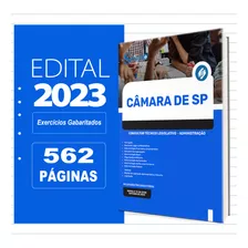 Câmara De Sp Consultor Técnico Legislativo Administração