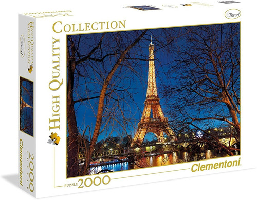 Rompecabezas Clementoni/ Torre Eiffel/ 2000 Piezas/ Nuevo 