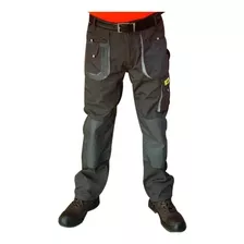  Pantalon Cargo Trabajo Rudo Industrial Hombre Reflejante