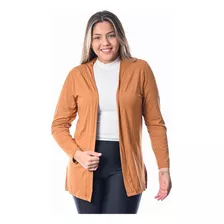 Cardigan Casaco Viscolycra Longo-001