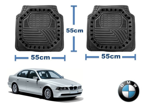 Tapetes Premium Black Carbon 3d Bmw 530i 1996 A 2003 Foto 3