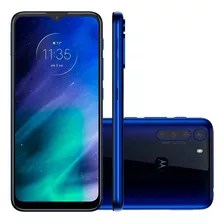 Motorola Moto One Fusion 128gb Azul - Uso Aparente