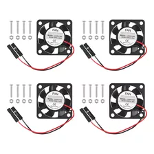 Para Ventilador Raspberry Pi, 4 Piezas Para Ventilador De Re