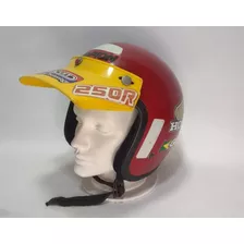 Clássico Capacete Champion Aberto Anos 80.