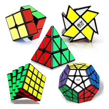 Speed Cube Set, Speed Cube Bundle De 2x2 4x4 Megaminx W...