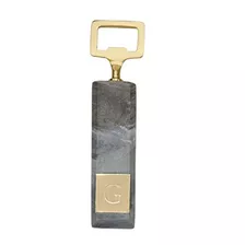 Mud Pie G Marble Initial Bottle Opener