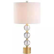 Lampara Cristal Mesa Led Elegante Lujo Moderna Frances Buro