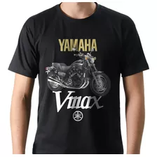 Camiseta Camisa Moto Motocicleta Yamaha Vmax Foto Algodão