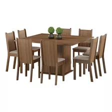 Juego Comedor Madesa Clarice Con 8 Sillas - M/b