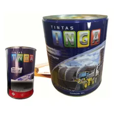 Tinta Pu/epoxi Bi Componente Preto 3,600ml