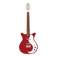 Gitr Eléctrica Danelectro Stock59 Vntge Red + Funda