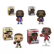 Paquete Funko Kd + Lj + Sc30 + Mj - Nba Legends G.o.a.t