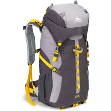 Mochila High Sierra Camping Piton 35 Lt Gris/amarillo