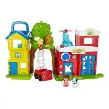 Juguete Fisher-price Little People Estación Rescate Mascotas