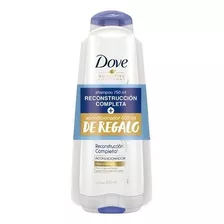  Shampoo Dove Reconstrucción Completa + Acondicionador