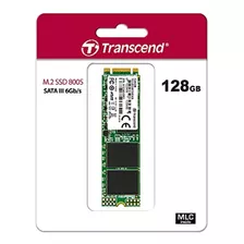 Disco Solido Ssd Transcend 128gb 6gb/s Mts800s 80 Mm M.2