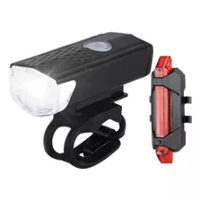 Kit Farol Lanterna Bicicleta Iluminação Byke