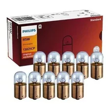 10 Lâmpada Philips Sinalização R5w 24v Ba15s 67 Lanterna